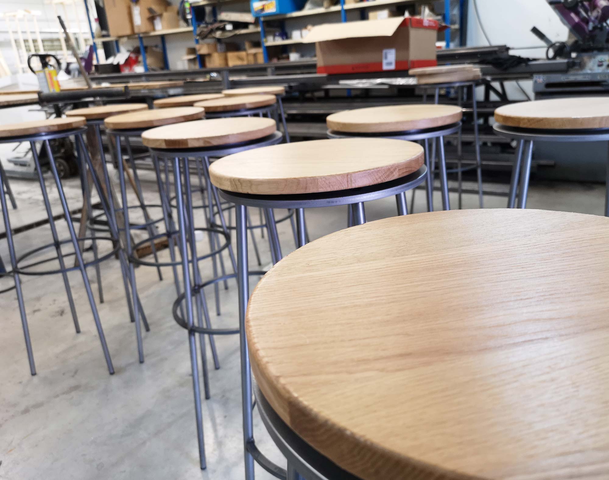 Fabrication tabouret artisans Français - Forj